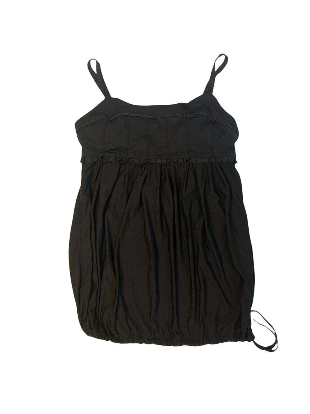 Lululemon Women's Size 6 Black Loose Fitting Dance Yoga Tank Top